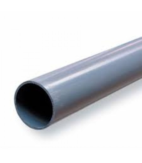 Avløpsrør PVC-U 160mm x 4,0mm SN4 grå 5 meter